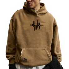 Centlee America Kapüşonlu Sweatshirt Unisex Konpakt Penye