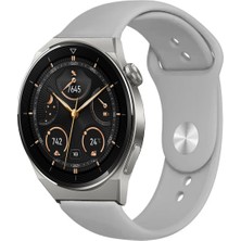 Tagomoon Huawei Watch Gt3 Pro 46MM Akıllı Saat Uyumlu Yumuşak Dokulu Silikon Kordon Kayış