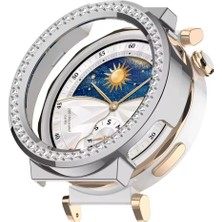 Alstrap Huawei Watch Gt 5 41MM Uyumlu Zarif Elmas Taşlı Kasa Koruyucu