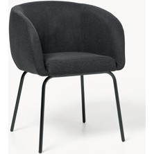 Alani Buklet Koltuk Seti (2 Adet): Grej Renkli, Modern Tasarım
