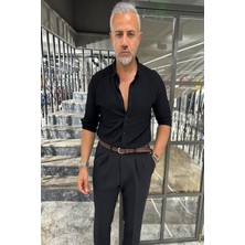 Gizli Düğmeli Gömlek