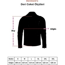 Hakiki Deri Siyah Düğmeli Erkek Deri Yelek