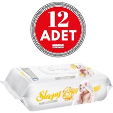 Sleepy Sensitive Islak Mendil 90'lı x 12 Adet