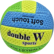 Voleybol Topu Soft Touch Iç ve Dış Mekan Renkli Kalite Yumuşak 280GR