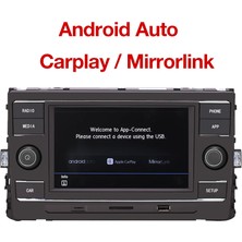 Volkswagen Rcd 330 Dokunmatik Multimedya Ünitesi – Carplay / Android Auto Destekli – Golf 7-7.5 / Passat B8 Uyumlu
