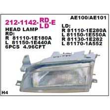 DEPO-212-1142L-LD-E - On Far Sol-(Toyota: Corolla "AE100/AE101" 93>98 )