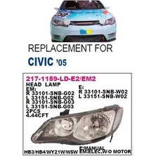 DEPO-217-1159R-LDEM2 - On Far Sag-(Honda: Cıvıc "sedan" 06> )