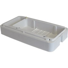 Ev Tipi Aile Dikiş Makinesi Plastik Beyaz Çanta Tabanı