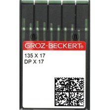 Groz Beckert Ponteriz Deri Dikiş İğnesi / DPX17 (135X17) 12/80 100ADET