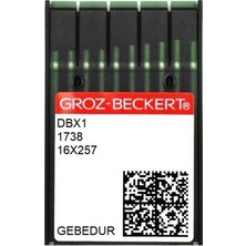 Groz Beckert Düz Makine İnce Dip Dikiş İğnesi / DBX1 (16X231) GEBEDUR 10/70 100ADET
