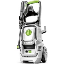 Povver PROFESYONEL İNDÜKSİYON MOTORLU Yüksek Basınçlı Yıkama Makinası (1800 W - 150 Bar) KÖPÜK ATMA APARATI HEDİYE