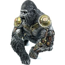 Steampunk Goril King Kong Biblo 25 cm