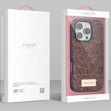 Onegif Bright iPhone 16 Simli Kılıf - Siyah