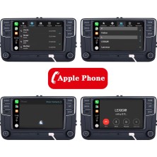 Volkswagen Rcd 330 Dokunmatik Multimedya Ünitesi – Carplay / Android Auto Destekli – Passat B5-B6 / Jetta Mk5-Mk6 / Amarok / cc / Beetle / Golf Mk5-Mk6 Uyumlu