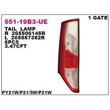 DEPO-551-19B3R-UE - Stop Lambası Duysuz Sag (Renault: Kangoo 2013- ) Tek Kapı