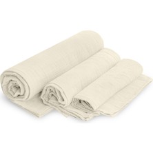 100 % Pamuk Müslin Seyahat Havlu Seti, Taşıma Çantalı Xl Banyo-Plaj-Kamp-Yoga Havlusu 170 x 110 cm
