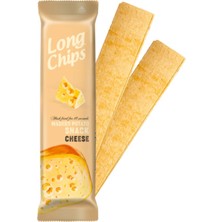 Long Chips Peynir Aromalı Uzun Patates Cipsi 75 gr - Yoğun Peynir Lezzeti