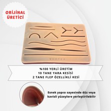 Vortex Gelişmiş Gerçekçi Cerrahi Eğitim Dikiş Pedi