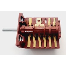 FullYedek Esty AEF6272W01 Fırın Şalter Komutatör , Ankastre 6 + Off Konumlu Kademe Anahtarı
