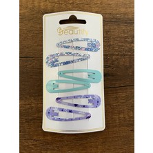 Kadın Kız Çocuk 6'lı Çıtçıt Toka Seti Çıtçıtlı Toka Renkli Rengarenk Çeşit Çeşit