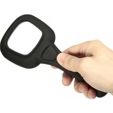 6 Ledli ve Mor Işıklı Büyüteç 60MM