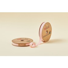 Biomak Biye Koton Katlı D10 Somon 2 cm 25 Metre %65 Koton %35 Polyester