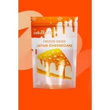 Dondurularak Kurutulmuş Lotus Cheesecake 50 gr , Freeze-Dry Lotus Cheesecake