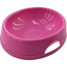 Pembe Tekli Kedi ve Köpek Mama Kabı, Şık ve Kullanışlı Tasarım