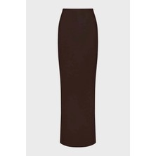 Mesh Sheer Maxi Etek - %95 Naylon, %5 Spandeks, Çift Katlı ve Gerçek Bedende