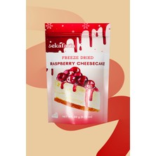 Seka Farm Dondurularak Kurutulmuş Frambuaz Cheesecake 50 gr , Freeze-Dry Frambuaz Cheesecake
