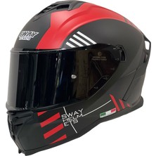 Sw 867 Blade Red Full Face
