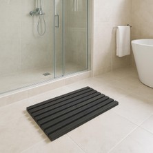 Katlanabilir Ahşap Kaydırmaz Banyo Paspası