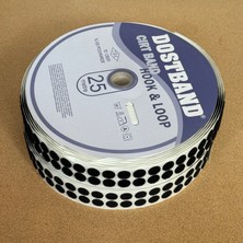 2000 Çift  2 cm Dost Cırt Bant Para Para Arkası Yapışkanlı Yüksek Kalite