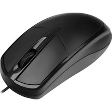 Erdineks Kablolu Ergonomik Konforlu Standart Mouse Ofis Için Çok Renkli Tak-Çalıştır