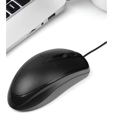 Erdineks Kablolu Ergonomik Konforlu Standart Mouse Ofis Için Çok Renkli Tak-Çalıştır