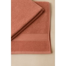 Kaino %100 Pamuklu 2'li Mandalin Banyo Havlusu (70X140)