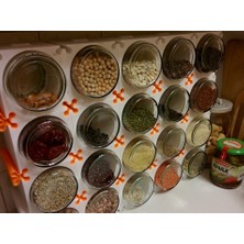 BYR Özelleştirilebilir Salatalık Kavanoz Tabanlı Raf Sistemi (Sadece Plastik Aparattır!!!) 3D