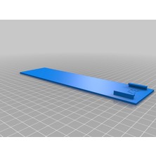 BYR Roller Blinders Mount Için Yapışkan Bant Penceresi Kör Montaj Klipsi (Sadece Plastik Aparattır!!!) 3D