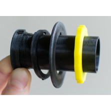 BYR 1.25 Inç Teleskop Mercek Için E-Montaj Adaptörü (Sadece Plastik Aparattır!!!) 3D