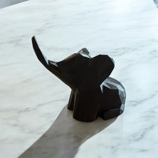 Feng Shui Hortumu Yukarı Fil Objesi, Şans&bereket Sembolü, Dekorait Ev Ofis Aksesuarı
