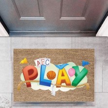 Kapı Önü Paspası Dekoratif Dijital Baskı OYUNP-2726