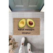 Dijital Baskı Kişiye Özel Iç Kapı Dekorasyon Paspas  PS11241