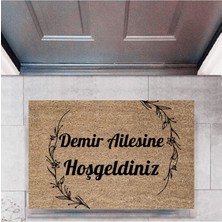 Kapı Önü Paspası Dekoratif Dijital Baskı Kişiye Özel P-2311