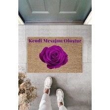 Dijital Baskı Kişiye Özel Iç Kapı Dekorasyon Paspas  PS11228