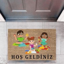 Kapı Önü Paspası Dekoratif Dijital Baskı ÇOCUKLARP-2719