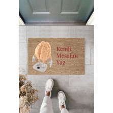 Dijital Baskı Kişiye Özel Iç Kapı Dekorasyon Paspas  PS11225