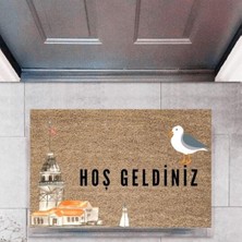 Kapı Önü Paspası Dekoratif Dijital Baskı ŞEHIRLERP-2713