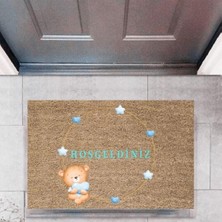 Kapı Önü Paspası Dekoratif Dijital Baskı BEBEKP-2753