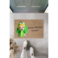 Dijital Baskı Kişiye Özel Iç Kapı Dekorasyon Paspas  PS11251