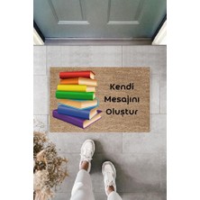 Dijital Baskı Kişiye Özel Iç Kapı Dekorasyon Paspas  PS11239